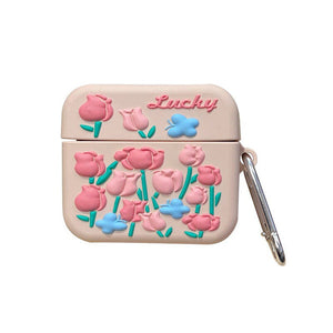 VILZSTUDIOS Trendy AirPods case with floral design