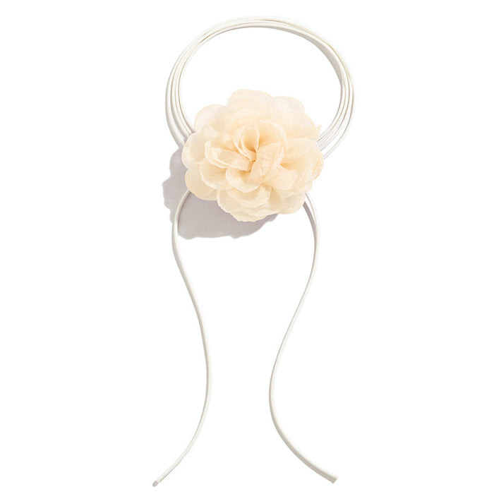 VILZSTUDIOS Floral choker necklace accessory