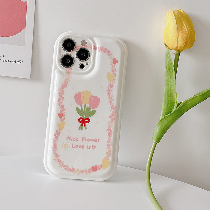 VILZSTUDIOS Stylish floral design iPhone case