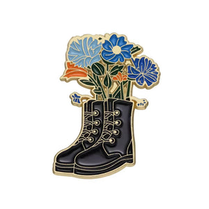 VILZSTUDIOS Floral brooch pin accessory