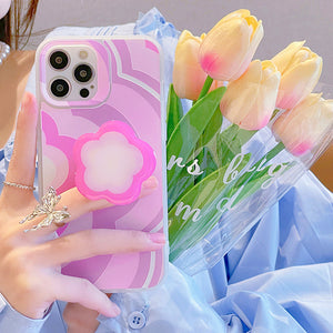 VILZSTUDIOS Floral holder phone case for style and protection