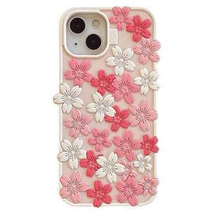 VILZSTUDIOS Floral iPhone case with cherry blossom design
