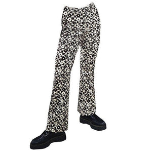 VILZSTUDIOS Floral patterned casual pants for streetwear fashion