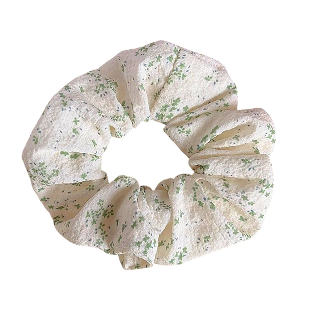 VILZSTUDIOS Floral print scrunchie for stylish hair accessory