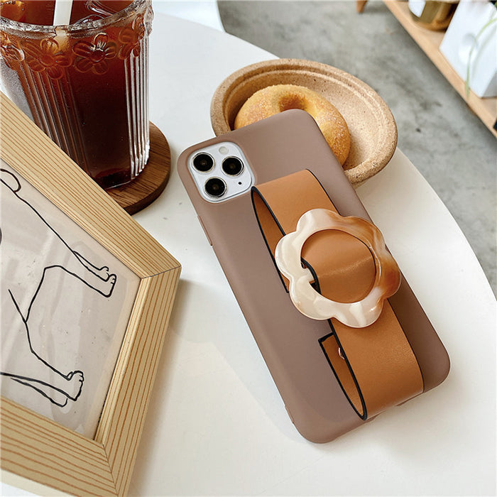 VILZSTUDIOS Floral strap iPhone case