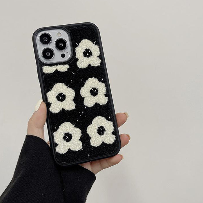 VILZSTUDIOS Stylish floral textured iPhone case