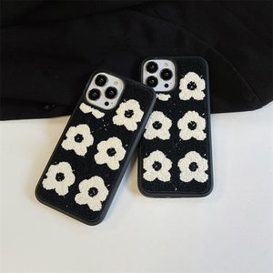 VILZSTUDIOS Stylish floral textured iPhone case