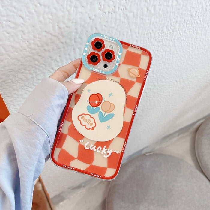 VILZSTUDIOS Floral phone case with tulip design
