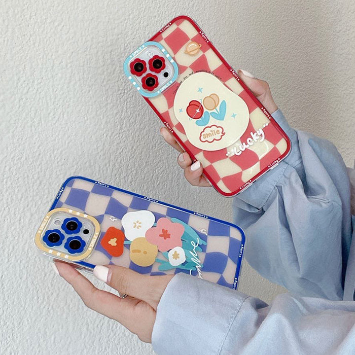 VILZSTUDIOS Floral phone case with tulip design