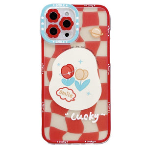 VILZSTUDIOS Floral phone case with tulip design