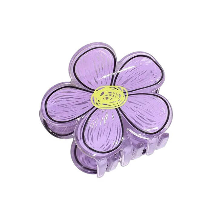 VILZSTUDIOS Floral hair claw clip for stylish hair accessory