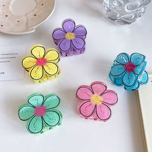VILZSTUDIOS Floral hair claw clip for stylish hair accessory