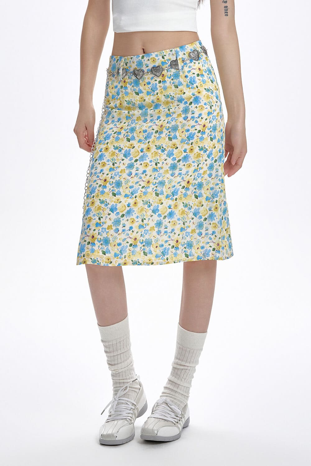 VILZSTUDIOS Floral print skirt for stylish outfits