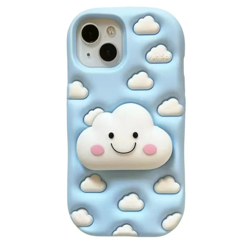 VILZSTUDIOS iPhone case with fluffy cloud design