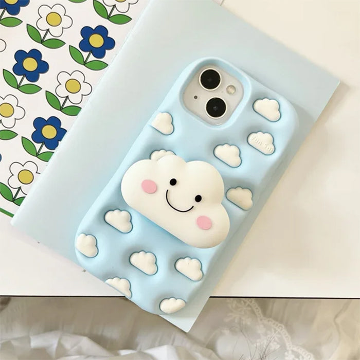 VILZSTUDIOS iPhone case with fluffy cloud design