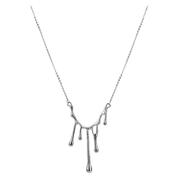 VILZSTUDIOS Fluid drop inspired pendant necklace