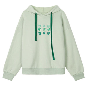 VILZSTUDIOS Stylish heart hoodie for modern streetwear fashion