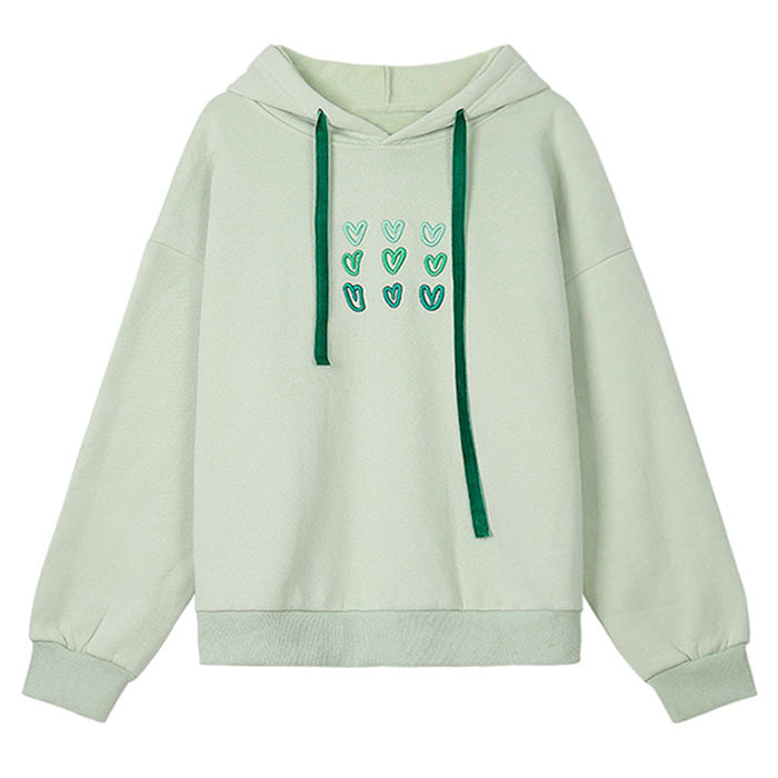 VILZSTUDIOS Stylish heart hoodie for modern streetwear fashion