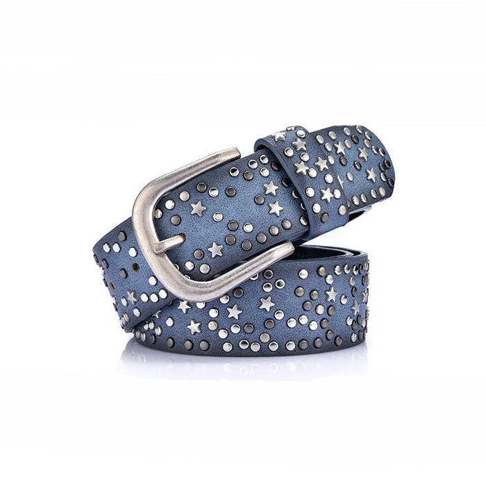 VILZSTUDIOS Stylish rivet belt for trendy outfits