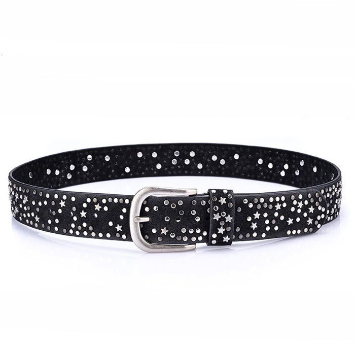 VILZSTUDIOS Stylish rivet belt for trendy outfits