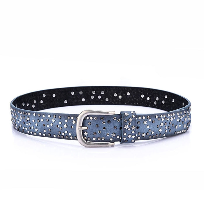 VILZSTUDIOS Stylish rivet belt for trendy outfits