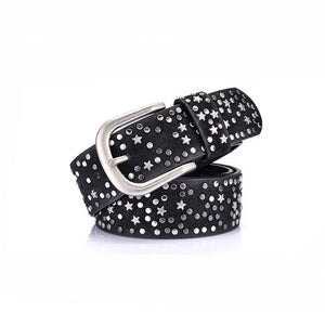 VILZSTUDIOS Stylish rivet belt for trendy outfits
