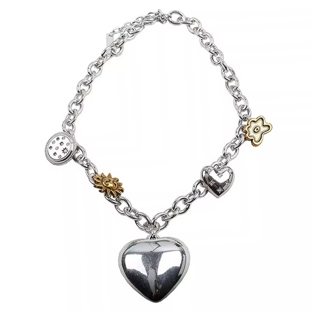 VILZSTUDIOS Stylish pendant chain necklace for trendy outfits