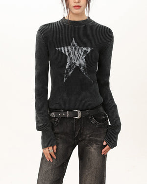 VILZSTUDIOS Galactic print long sleeve top for trendy streetwear