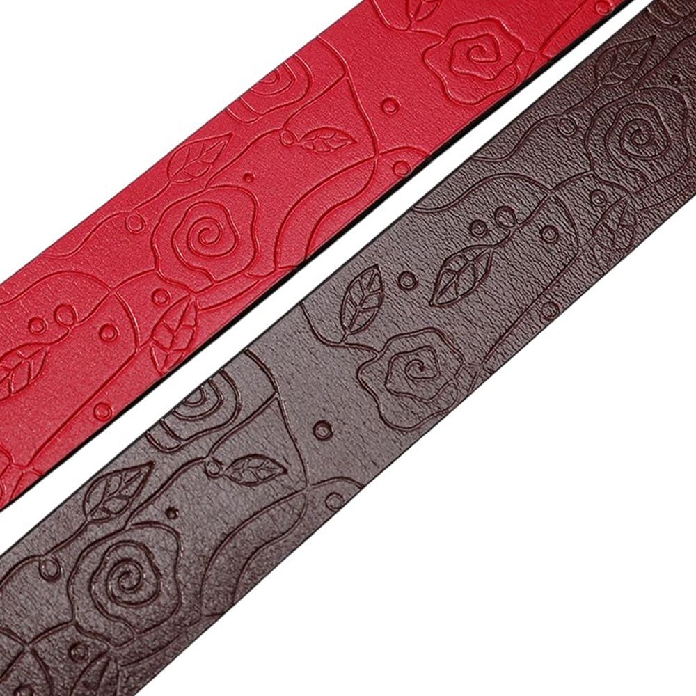 VILZSTUDIOS Vegan leather trendy belt for fashion enthusiasts