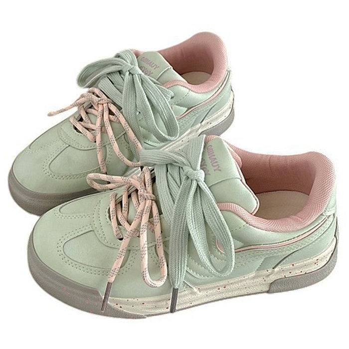 VILZSTUDIOS Stylish sneakers with mint and strawberry colors