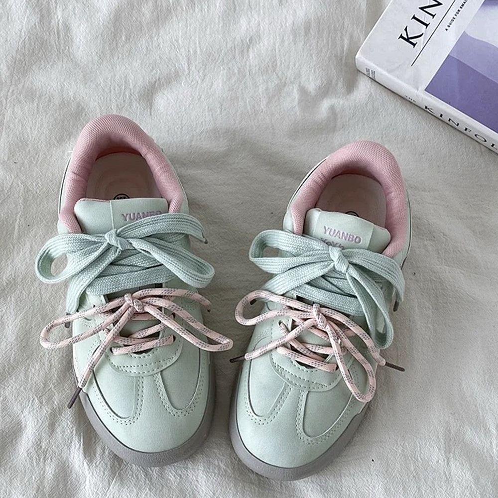 VILZSTUDIOS Stylish sneakers with mint and strawberry colors