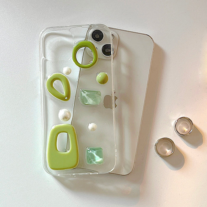 VILZSTUDIOS Stylish iPhone case with gemstone design