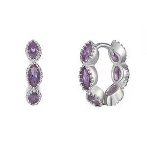 VILZSTUDIOS Stylish crystal earrings for fashion-forward looks