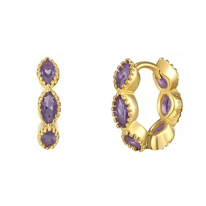 VILZSTUDIOS Stylish crystal earrings for fashion-forward looks