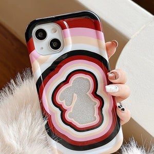 VILZSTUDIOS Cute glitter phone case with bunny design