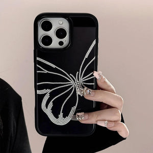 VILZSTUDIOS Glittering butterfly phone case for stylish protection