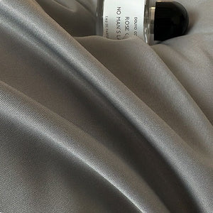 VILZSTUDIOS solid and two-tone pastel satin bedding set with a glossy finish