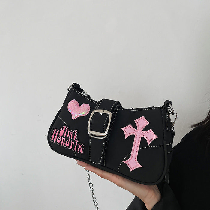 VILZSTUDIOS Fashionable baguette bag for everyday use