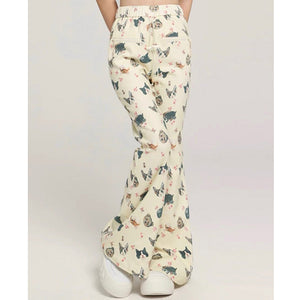 VILZSTUDIOS Graphic cat print casual pants for streetwear fashion