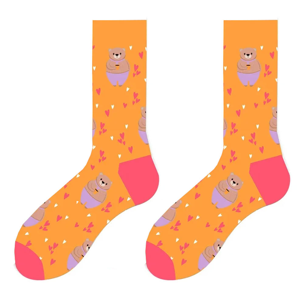VILZSTUDIOS Graphic print socks for stylish footwear