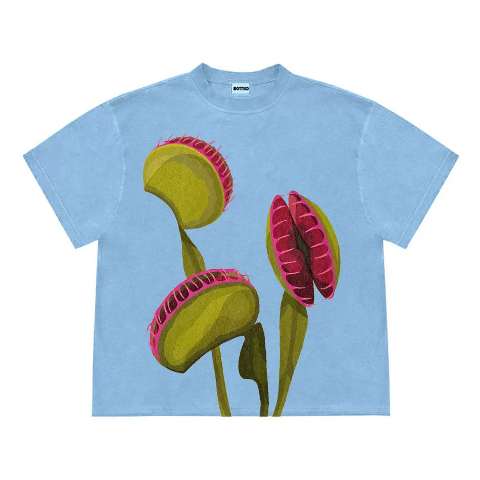 VILZSTUDIOS Graphic t-shirt with Venus Flytrap design