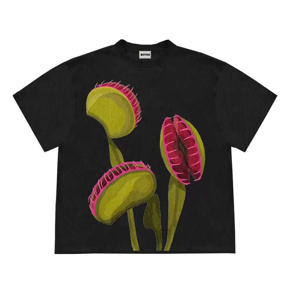 VILZSTUDIOS Graphic t-shirt with Venus Flytrap design