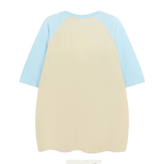 VILZSTUDIOS Oversized graphic tee featuring a playful design