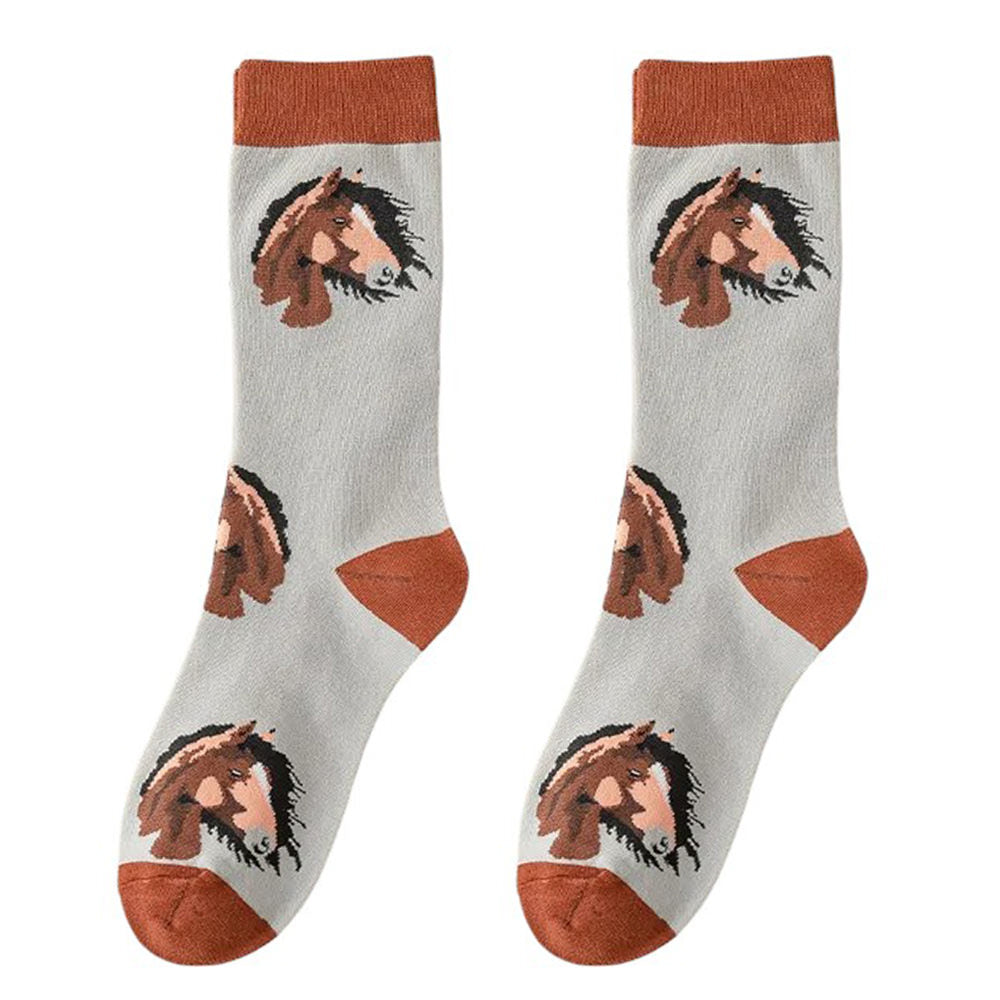 VILZSTUDIOS Fashionable socks with a graphic pattern