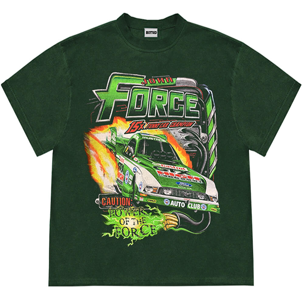 VILZSTUDIOS Racing car graphic t-shirt for streetwear style