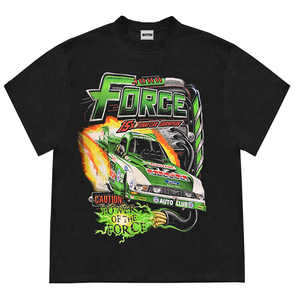 VILZSTUDIOS Racing car graphic t-shirt for streetwear style