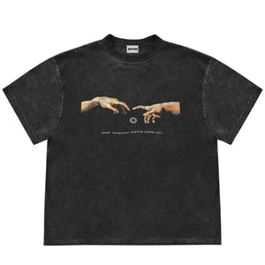VILZSTUDIOS Graphic tee with a relaxed fit and text design