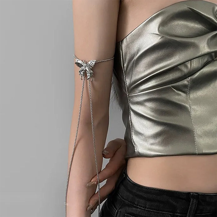 VILZSTUDIOS Stylish butterfly body chain accessory