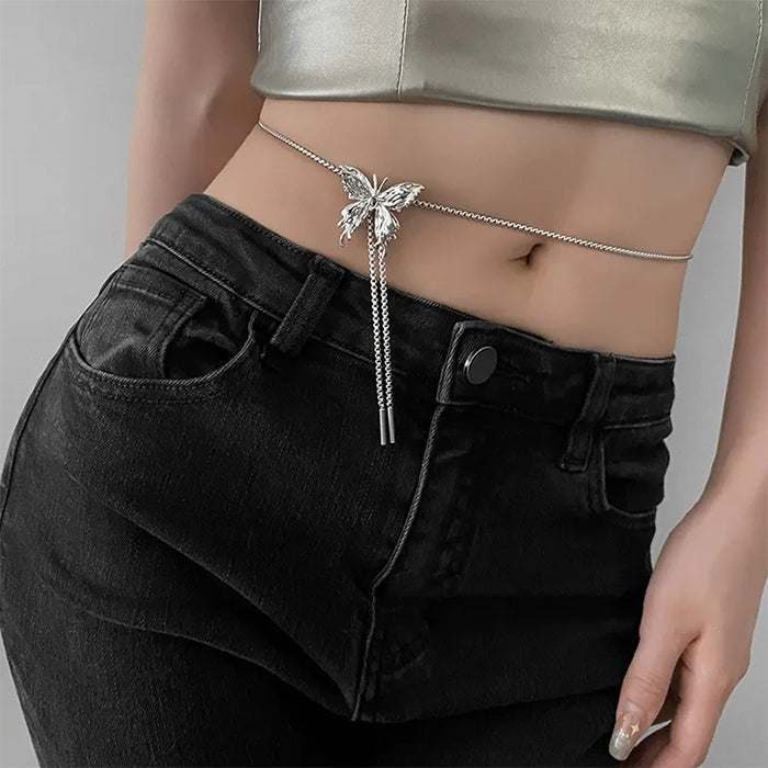 VILZSTUDIOS Stylish butterfly body chain accessory
