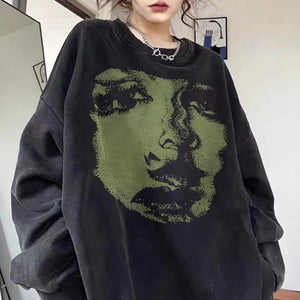 VILZSTUDIOS Oversized sweatshirt with graphic print